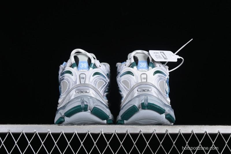 Balenciaga Runner Kith Four Color Retro Casual Shoes - W3RMU9034
