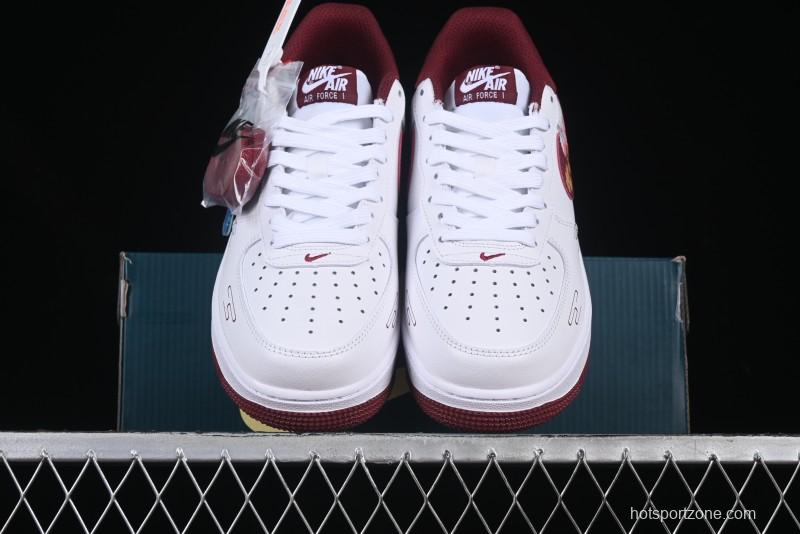 Nike Air Force 1 '07 Low "Nezha" 2D Hand-Painted Doodle Casual Sneakers with Full-Length Air Cushion - FV5988-105