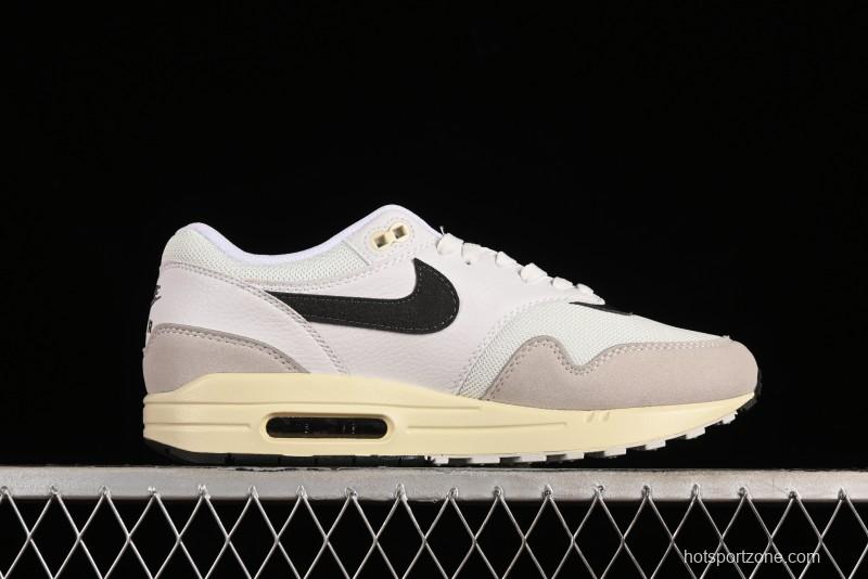 Nike Air Max 1 Retro Running Shoes with Half-Sole Air Cushion - HJ3498-007