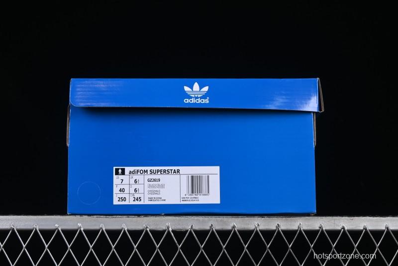 Adidas Originals Adifom Superstar Sustainable Foam Slip-On Sneakers - GZ2619