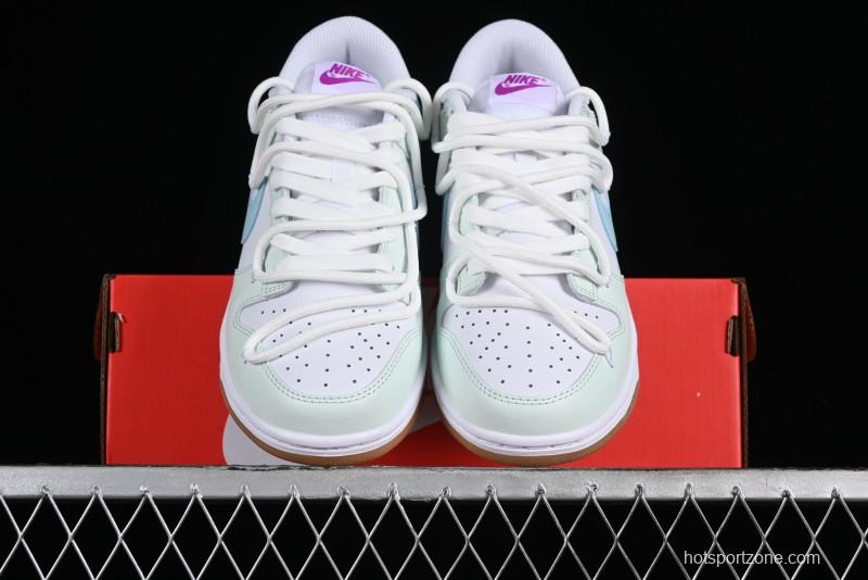 Nike Dunk Low Bubble Sea Salt SB Low-Top Casual Skate Shoes - FD9922-151