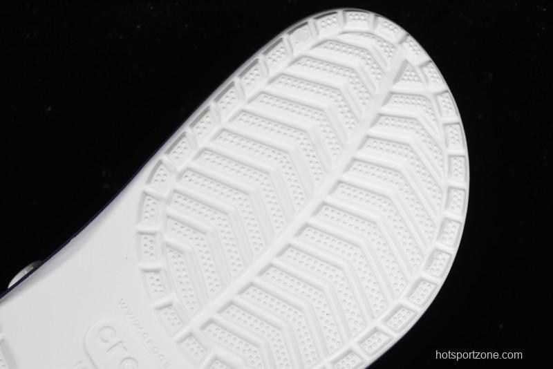 Crocs Crocband Platform Rainbow Comfortable Thick-Soled Clogs - B.D4