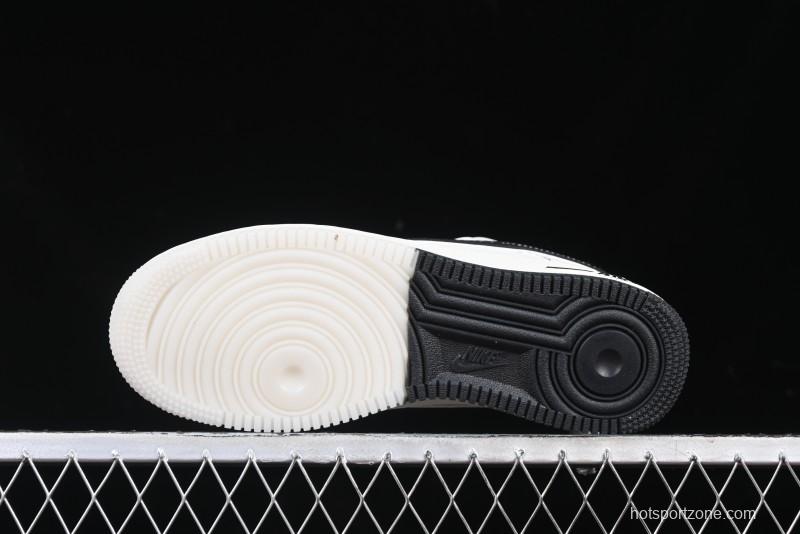 Nike Air Force 1 '07 Low Collaboration Sneakers with Black Stitch Dual-Color Sole - CH6336-515