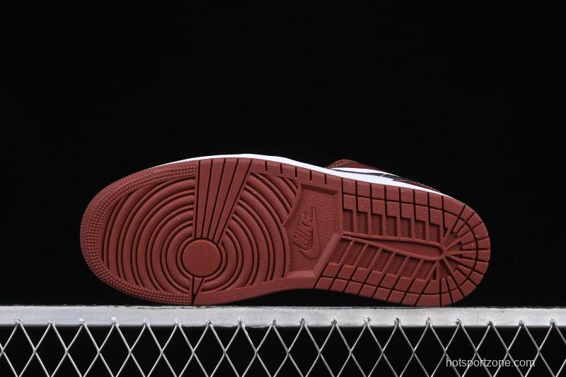 Nike Air Jordan 1 Low AJ1 White University Red Casual Sneakers - HF3148-102