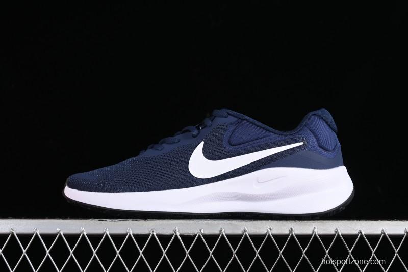 Nike Revolution 7 Wide Low-Top Running Shoes with Breathable Mesh and Durable Cushioning - FB2207-400