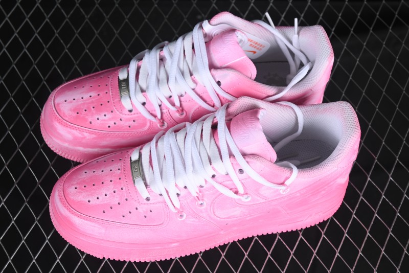 Nike Air Force 1 '07 Low Psychedelic Pink Casual Sneakers - YY2024-727
