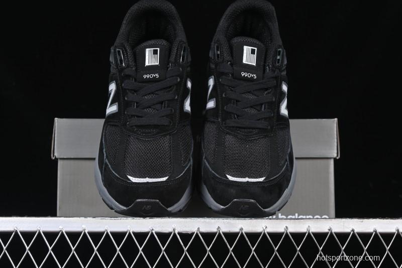 New Balance 990 Series Premium Made in USA Retro Running Shoes - M990BK5