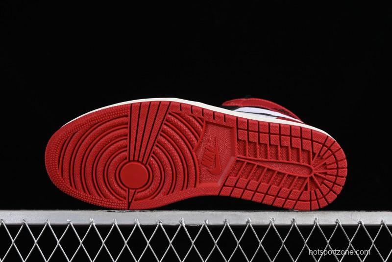 Nike Air Jordan 1 High OG "Black Toe Reimagined" Retro Basketball Shoes - DZ5485-106