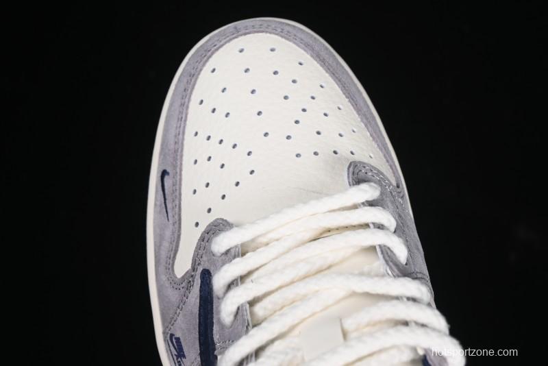 Nike Travis Scott x Fragment Design x Air Jordan 1 Low OG SP AJ1 Retro Sneakers - SJ2068-141