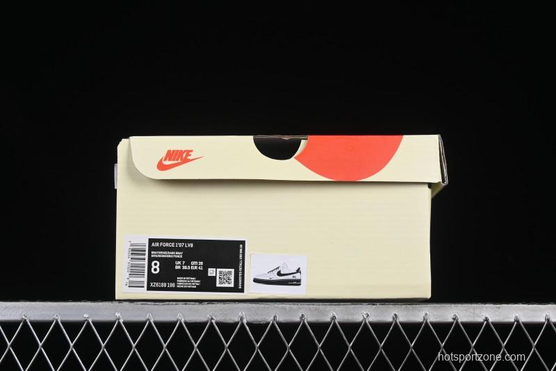 Nike Air Force 1 '07 Low Stussy Collaboration Beige Grey Jade Sole Low-Top Casual Sneakers - XZ6188-196