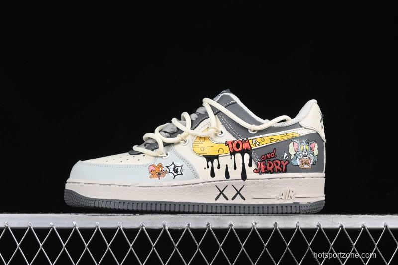 Nike Air Force 1 '07 Low Tom And Jerry Casual Sneakers - KS6896-555