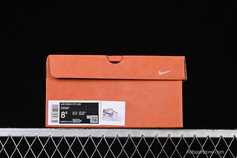 Nike Air Force 1 '07 Low Custom Christmas Party Casual Sneakers - DM0970-132