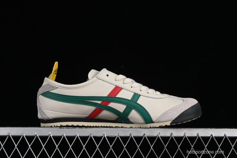 Onitsuka Tiger Mexico 66 Low-Top Leather Casual Running Shoes - DL408-1684