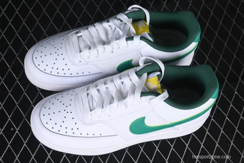 Nike Court Vision Low Lo Leather Low-Top Retro Casual Breathable Sneakers - FN3447-131