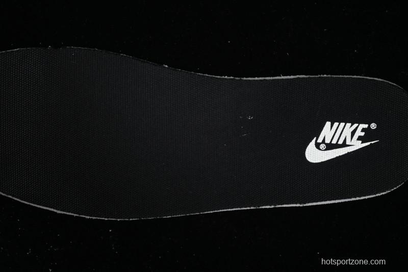 Nike SB Dunk Low Supreme Collaboration Black Grey Swoosh Anniversary Custom Low-Top Casual Skate Shoes - XS1086-011