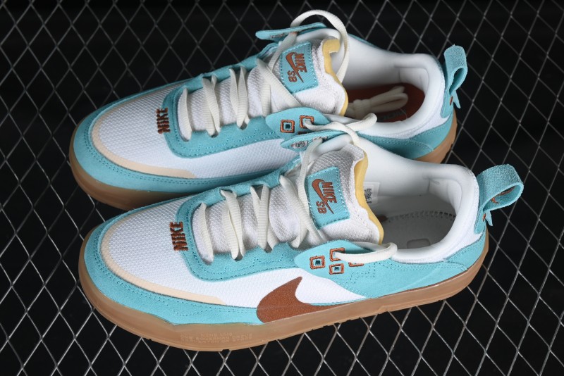 Nike SB Day One Low Top Casual Skate Shoes with Air Zoom Cushion - FN4210-301