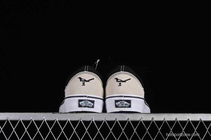 Vans Buzz Old Skool Peace Dove Classic Canvas Patchwork Low-Top Skate Shoes - VN000CR5BPB