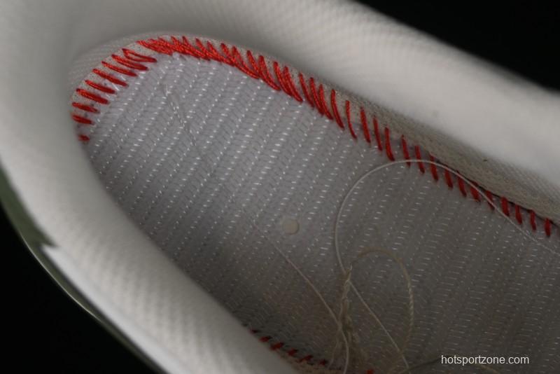 Nike Air Force 1 '07 Low Casual Sneakers in White Green Colorway - CQ5059-110