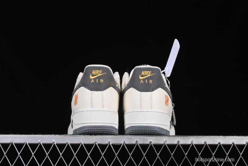 Nike Air Force 1 '07 Low UN Collaboration Beige Grey Metal Tag Casual Sneakers - DF0188-023