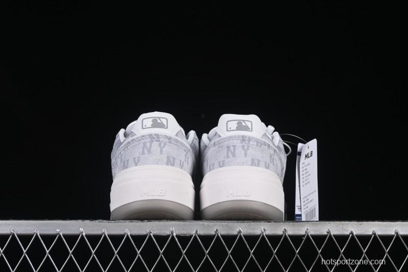 New York Yankees Chunky Liner Mid Denim Monogram Platform Sandals - 3ASXD065N50GRS