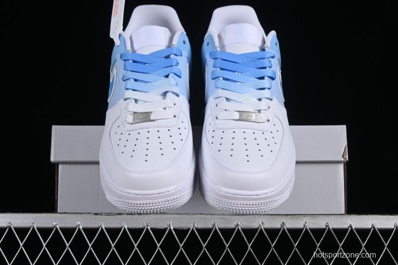 Nike Air Force 1 '07 Low Triple Color Gradient Minimalist Hand-Drawn Casual Sneakers - CW2288-951