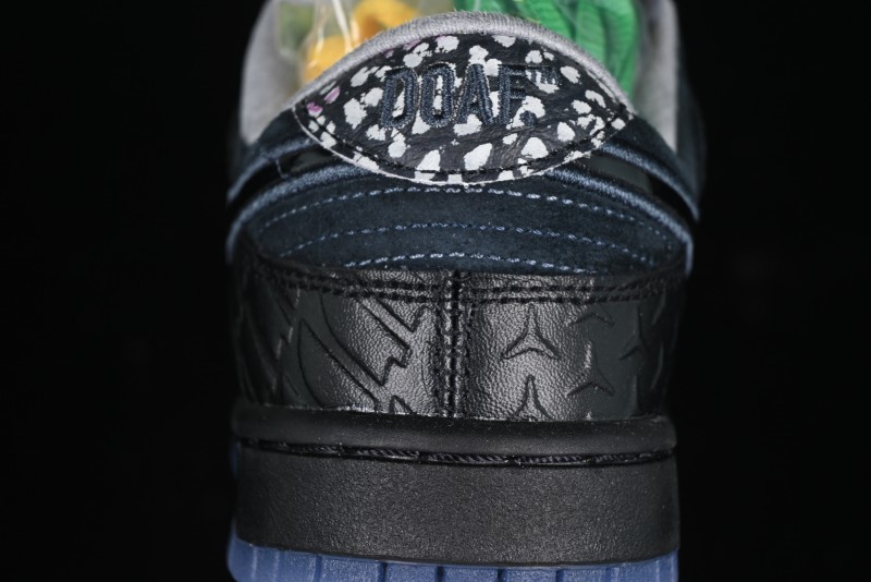 Nike Division Street Dunk Low "Oregon Black" Hidden Colorway Low-Top Casual Sneakers - HV1470-001