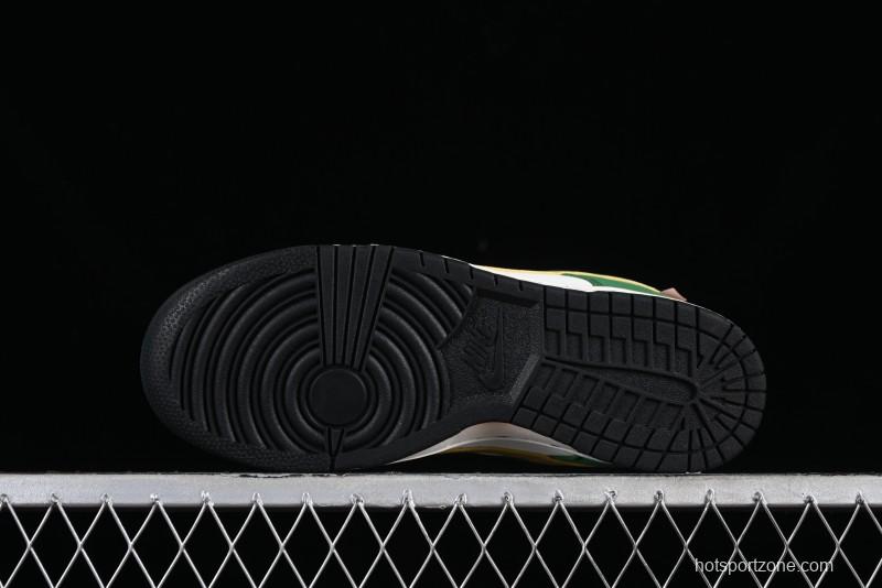 Nike SB Dunk Low Power Rangers Ankylosaurus Colorway Low-Top Casual Skateboarding Shoes - ZZ1998-006