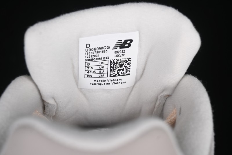 New Balance 9060 Retro Casual Running Sneakers with ABZORB Cushioning Technology - U9060WCG