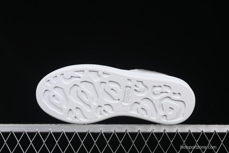 Alexander McQueen Oversized Sneakers with White Rhinestones - D.E5