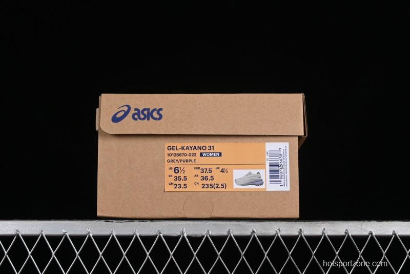 Asics Gel-Kayano 31 Running Shoes with Enhanced Cushioning and Breathable Design - 1012B670-022