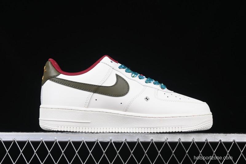 Nike Air Force 1 '07 Low Custom Christmas Party Casual Sneakers - DM0970-132