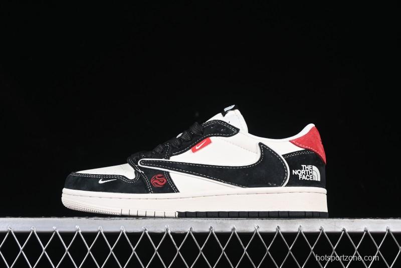 Nike Travis Scott x Fragment Design x Air Jordan 1 Low OG SP AJ1 Low Top Casual Sneakers - SJ2068-146