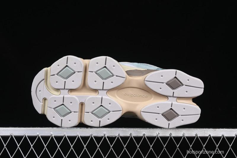 New Balance 9060 Retro Casual Running Sneakers with ABZORB Cushioning Technology - U9060FNB