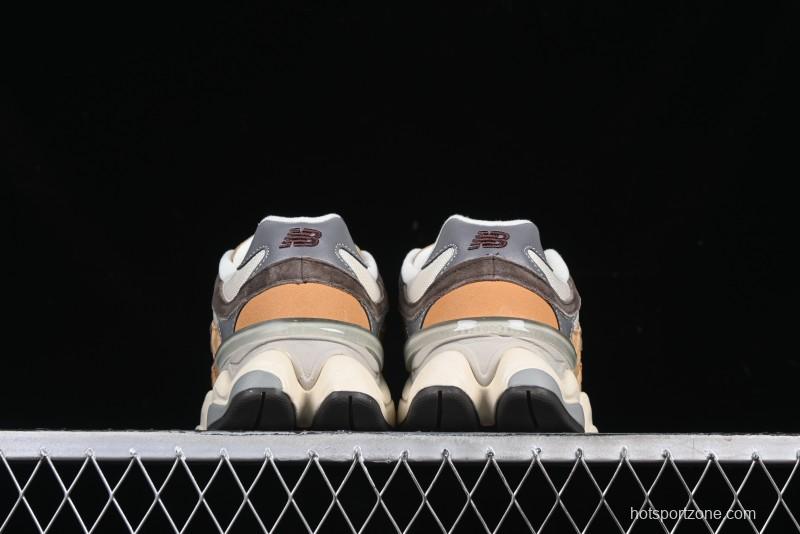 New Balance 9060 Retro Casual Running Shoes with ABZORB Cushioning - U9060WOR
