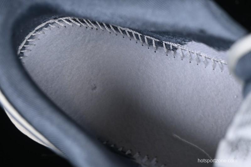 Nike Air Jordan 1 Low Stussy Collaboration - Grey Swoosh Retro Basketball Shoes - XX3318-503