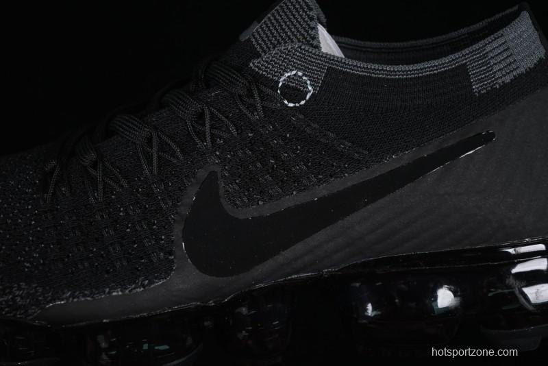 Nike Vapormax Flyknit Breathable Casual Running Shoes with Full-Length Air Cushion - 849558-007