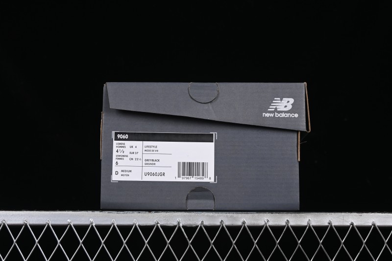 New Balance NB9060 Series Retro Casual Running Shoes with ABZORB Cushioning - U9060JGR