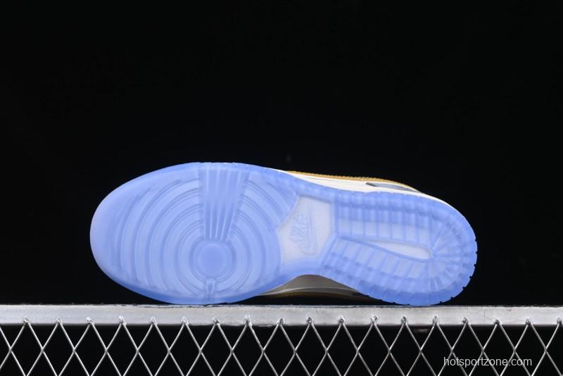 Nike SB Dunk Low Year of the Snake Limited Edition - Gold Snake Anniversary Custom Low-Top Casual Sneakers - XX3168-116