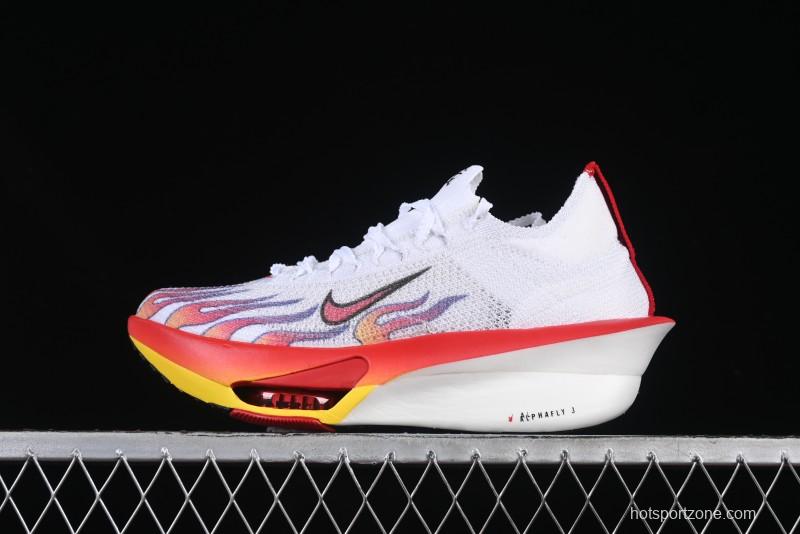 Nike ZoomX Vaporfly NEXT% 3 Marathon Series Foam Ultra-Lightweight Cushioned Running Shoes - HQ3501-100