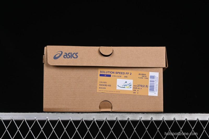 Asics Solution Speed FF 2 Retro Breathable Cushioned Casual Running Shoes - 1041A182-102