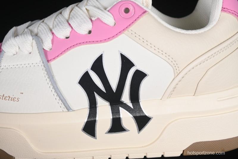 New York Yankees Chunky Liner Mid Denim Monogram Platform Sandals - 3ASXCA12N50IVS