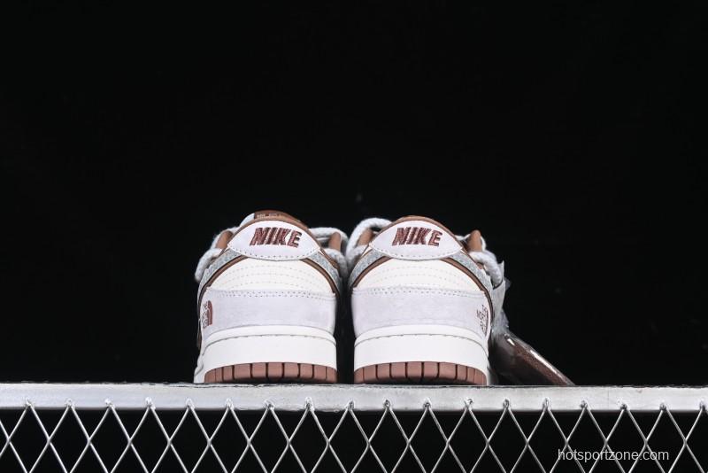 Nike SB Dunk Low The North Face x CDG Collaboration Anniversary Edition Custom Low-Top Casual Sneakers - XX3168-110