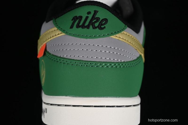 Nike SB Dunk Low Power Rangers Ankylosaurus Colorway Low-Top Casual Skateboarding Shoes - ZZ1998-006