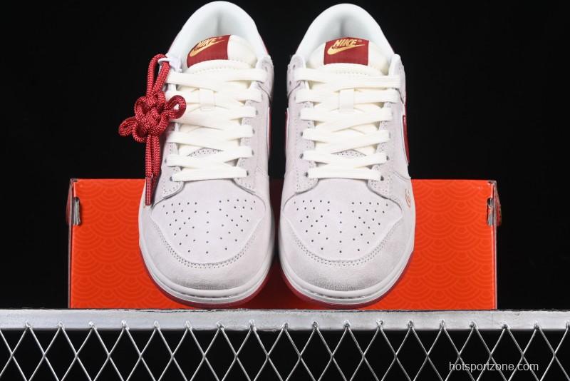 Nike SB Dunk Low Gucci Collaboration Red Snake Anniversary High-End Custom Low-Top Casual Sneakers - XX3168-111