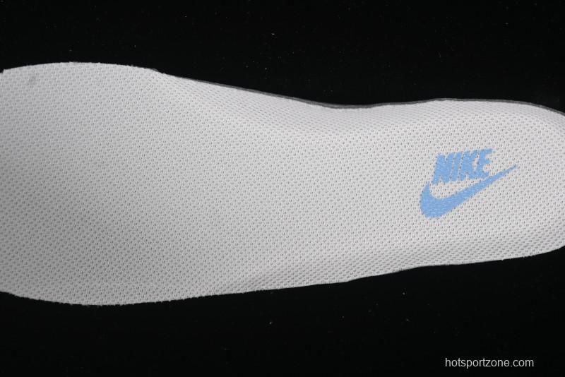 Nike Air Force 1 '07 Low Stussy Collaboration Light Grey Blue Sole Low-Top Casual Sneakers - XS1958-517