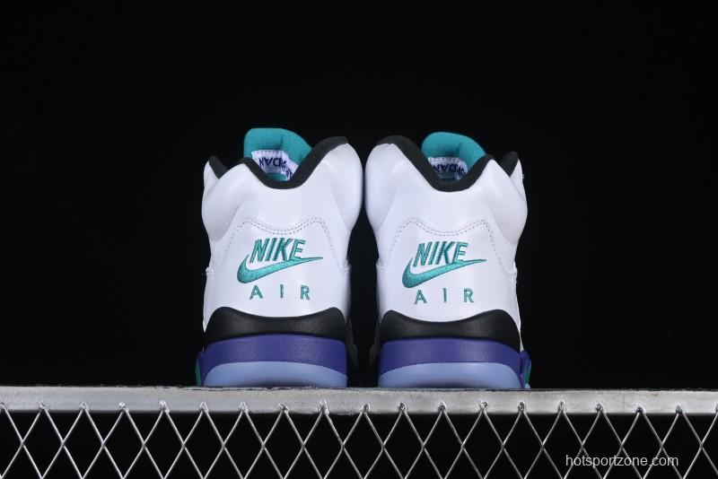 Nike Air Jordan 5 OG "Grape" Retro Basketball Shoes - HQ7978-100