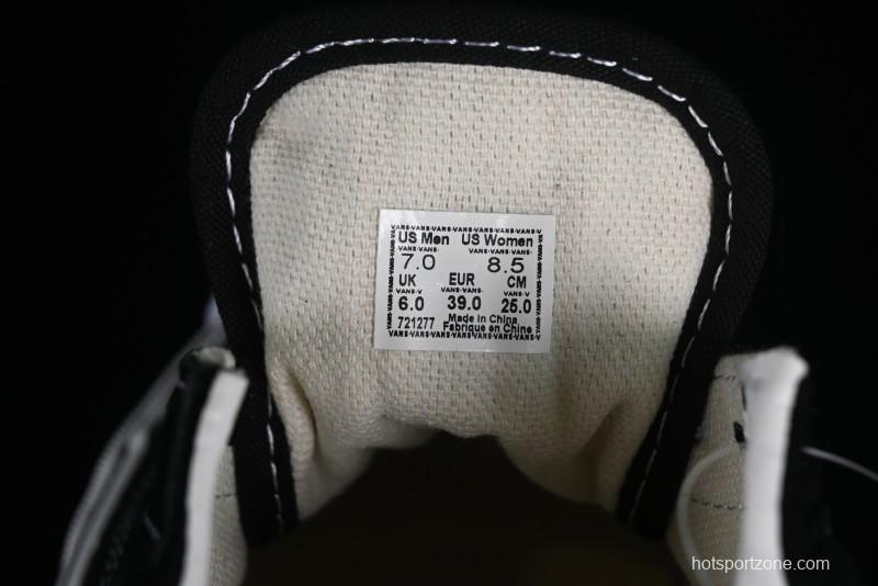 Vans Buzz Old Skool Peace Dove Classic Canvas Patchwork Low-Top Skate Shoes - VN000CR5BPB