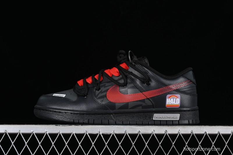 Nike Dunk Low Panda Prank Universe Exploration - Boundless Abyss Cool Black SB Strap Low Top Casual Skate Shoes - DV0831-002