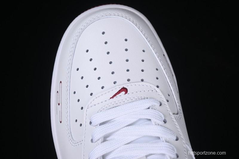 Nike Air Force 1 '07 Low "Nezha" 2D Hand-Painted Doodle Casual Sneakers with Full-Length Air Cushion - FV5988-105