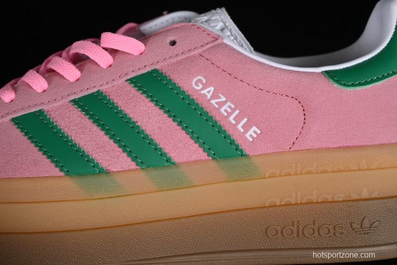 Adidas Originals Gazelle Bold IE0420 Low-Top Slip-Resistant Wear-Resistant Casual Sneakers - IE0420